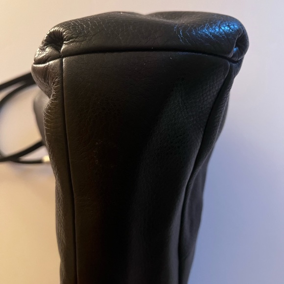 *REDUCED Coach Large Leather 3 compartment Black Purse - Picture 4 of 14